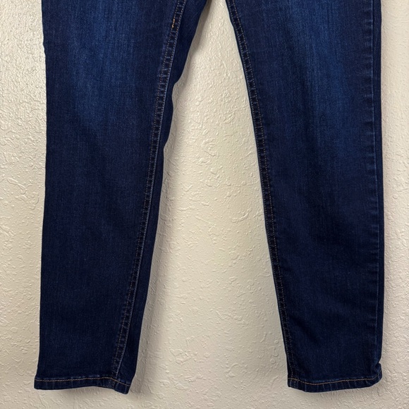 Seven7 dark wash stretch high rise skinny jeans 16 - Picture 4 of 9